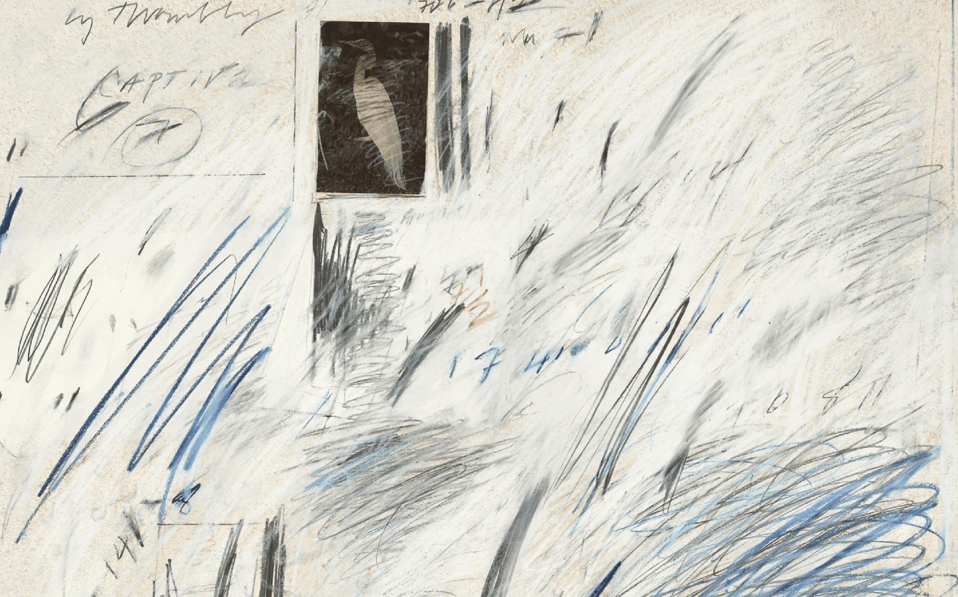 Cy Twombly - Untitled (Captive), 1977